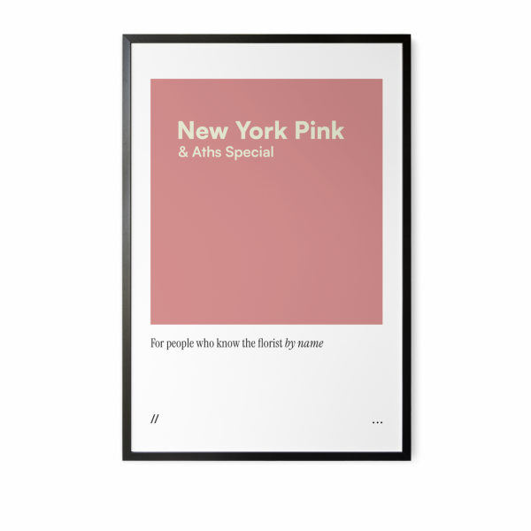 Minimal blush and neutral wall art print.