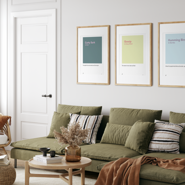 Build Your Own // coded colour print